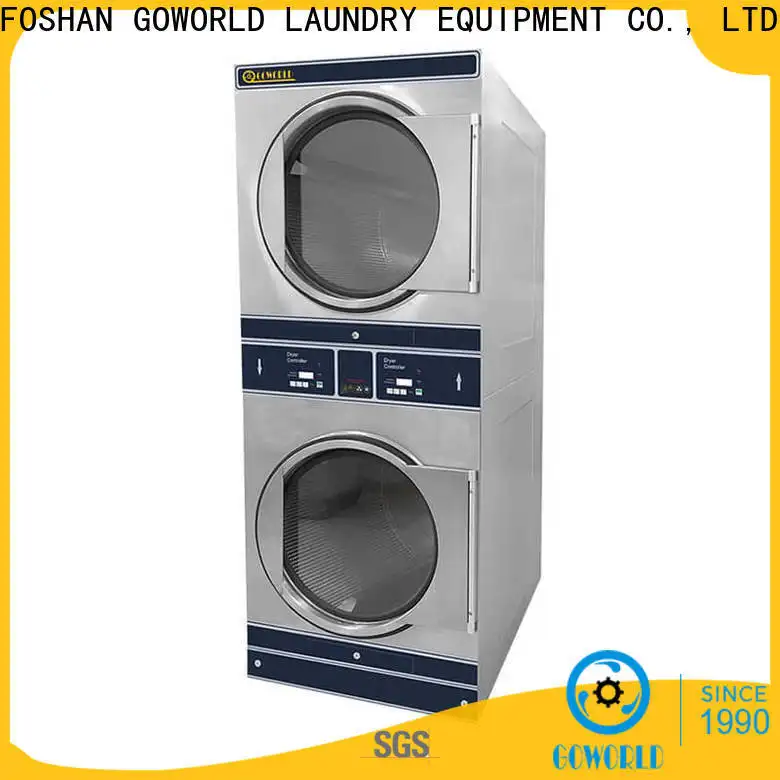 Automatic stacking washer dryer dryer electric heating for commercial laundromat 1