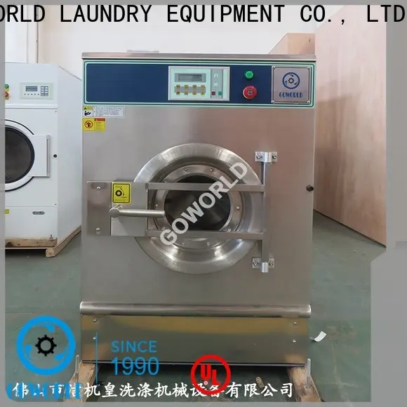 GOWORLD stainless steel semi automatic laundry machine Easy to control for Commercial laundromat616 1