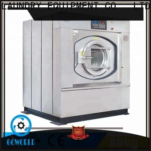 GOWORLD stainless steel semi automatic laundry machine Easy to control for Commercial laundromat617 1