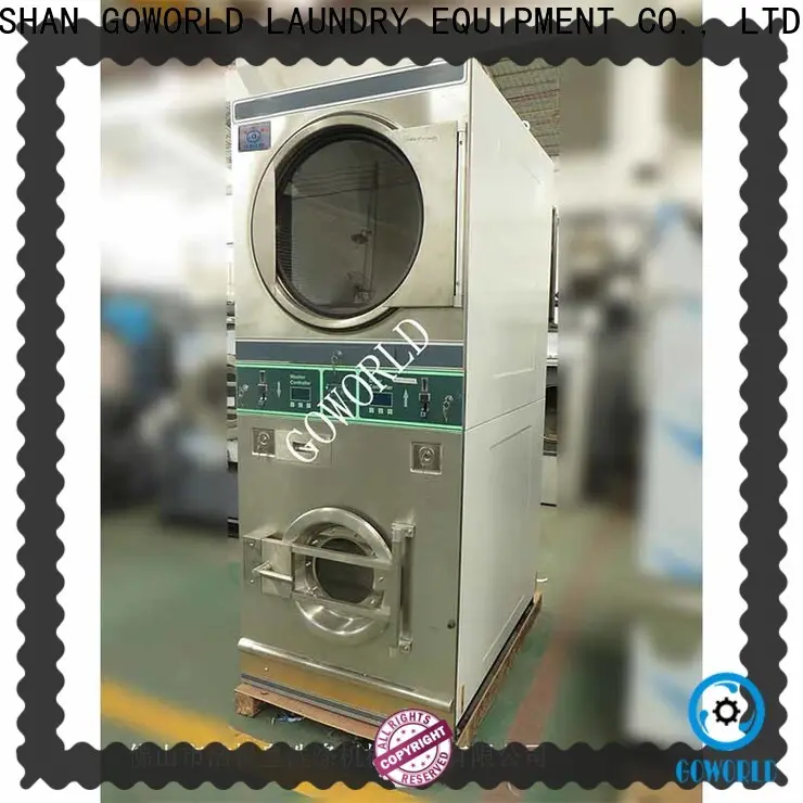 GOWORLD stainless steel semi automatic laundry machine Easy to control for Commercial laundromat621 1