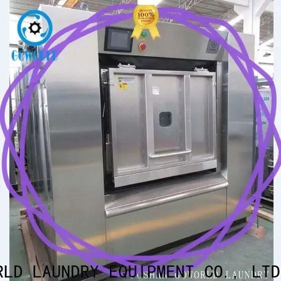 GOWORLD stainless steel semi automatic laundry machine Easy to control for Commercial laundromat623 1