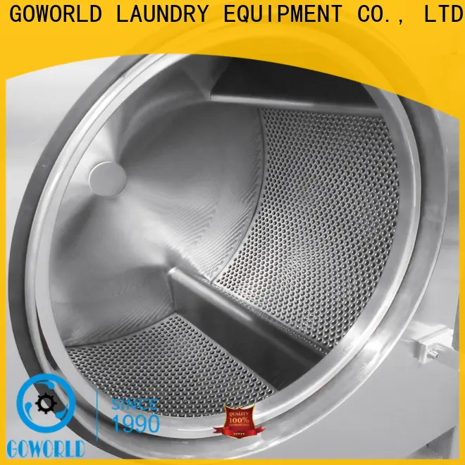 GOWORLD stainless steel semi automatic laundry machine Easy to control for Commercial laundromat625 1