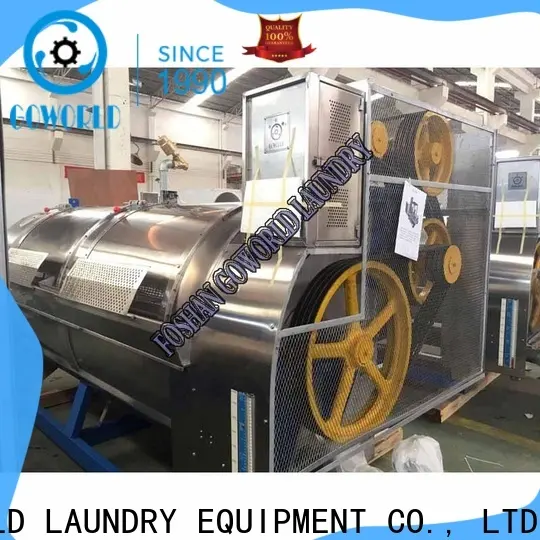 GOWORLD stainless steel semi automatic laundry machine Easy to control for Commercial laundromat628 1