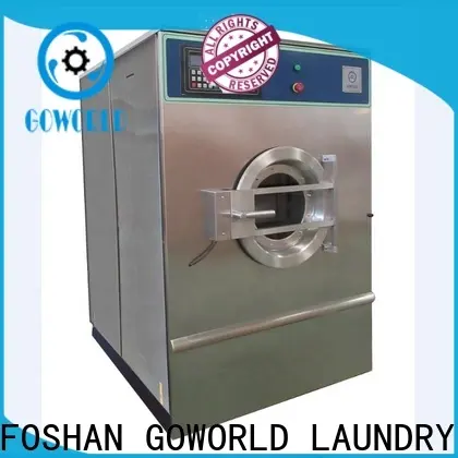 GOWORLD stainless steel semi automatic laundry machine Easy to control for Commercial laundromat630 1
