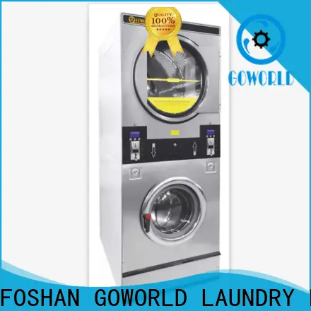 GOWORLD stainless steel semi automatic laundry machine Easy to control for Commercial laundromat645 1