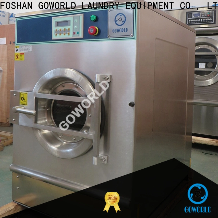 GOWORLD stainless steel semi automatic laundry machine Easy to control for Commercial laundromat654 1