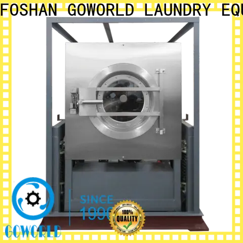 GOWORLD stainless steel semi automatic laundry machine Easy to control for Commercial laundromat659 1