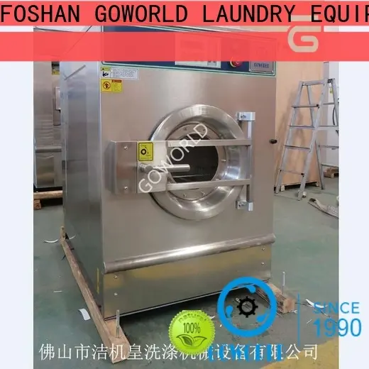 GOWORLD stainless steel semi automatic laundry machine Easy to control for Commercial laundromat664 1
