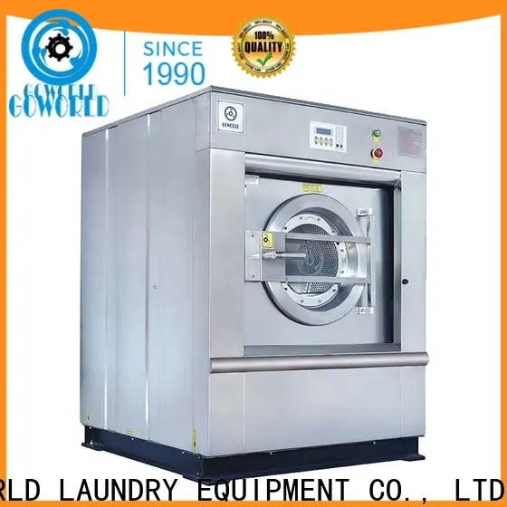 GOWORLD stainless steel semi automatic laundry machine Easy to control for Commercial laundromat666 1
