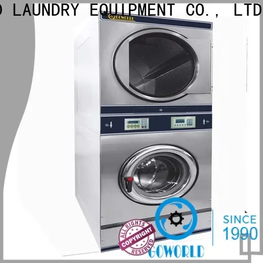 GOWORLD stainless steel semi automatic laundry machine Easy to control for Commercial laundromat671 1