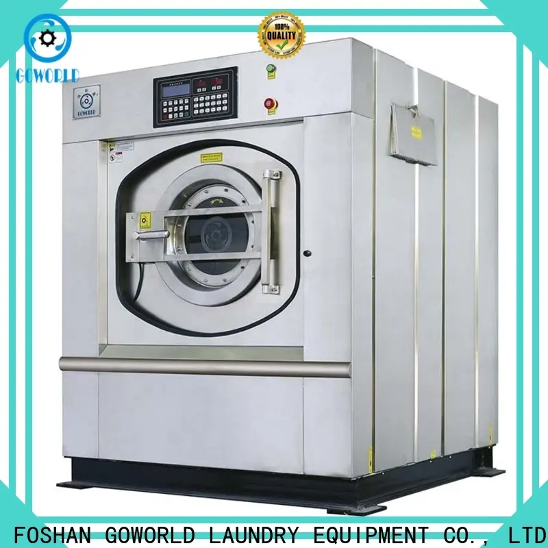 GOWORLD stainless steel semi automatic laundry machine Easy to control for Commercial laundromat674 1