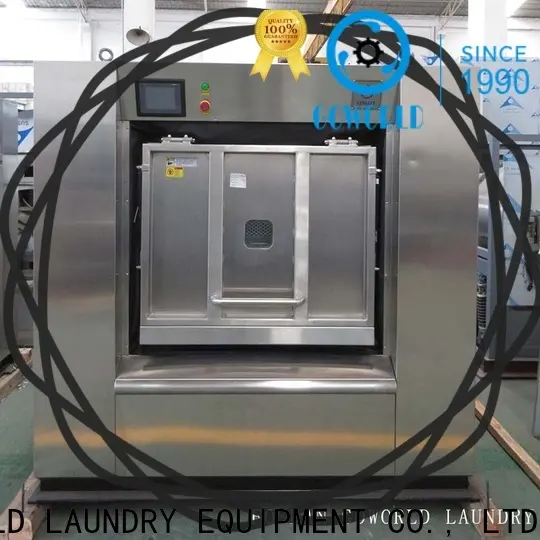 GOWORLD stainless steel semi automatic laundry machine Easy to control for Commercial laundromat675 1