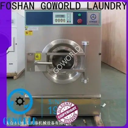 GOWORLD stainless steel semi automatic laundry machine Easy to control for Commercial laundromat676 1