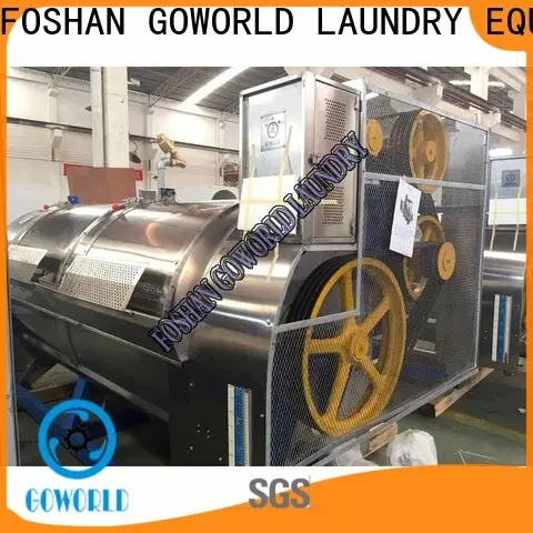 GOWORLD stainless steel semi automatic laundry machine Easy to control for Commercial laundromat677 1