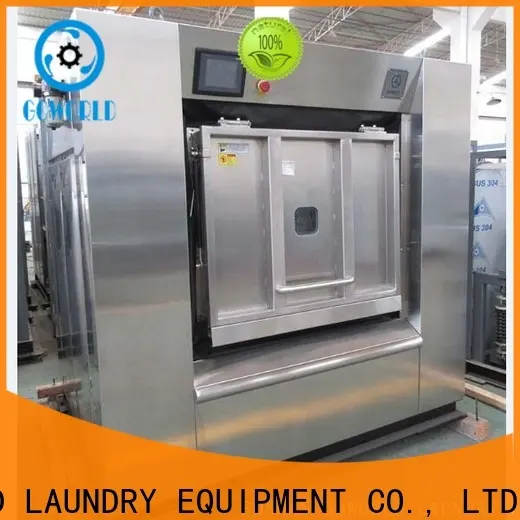 GOWORLD stainless steel semi automatic laundry machine Easy to control for Commercial laundromat682 1