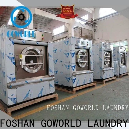 GOWORLD stainless steel semi automatic laundry machine Easy to control for Commercial laundromat683 1