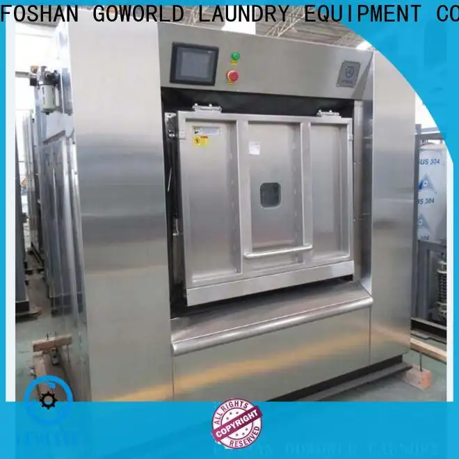GOWORLD stainless steel semi automatic laundry machine Easy to control for Commercial laundromat684 1