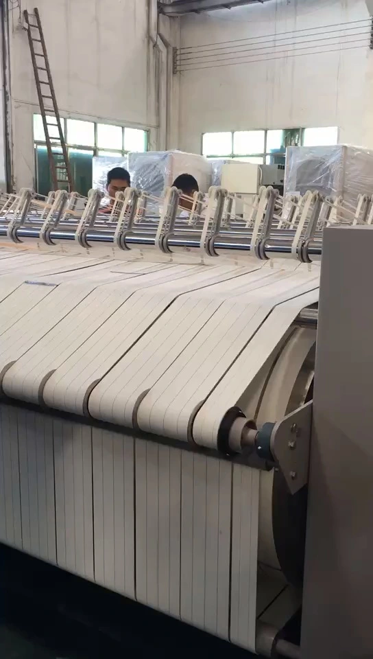 High performance Chest-roller style flatwork ironer for hotel laundry 1