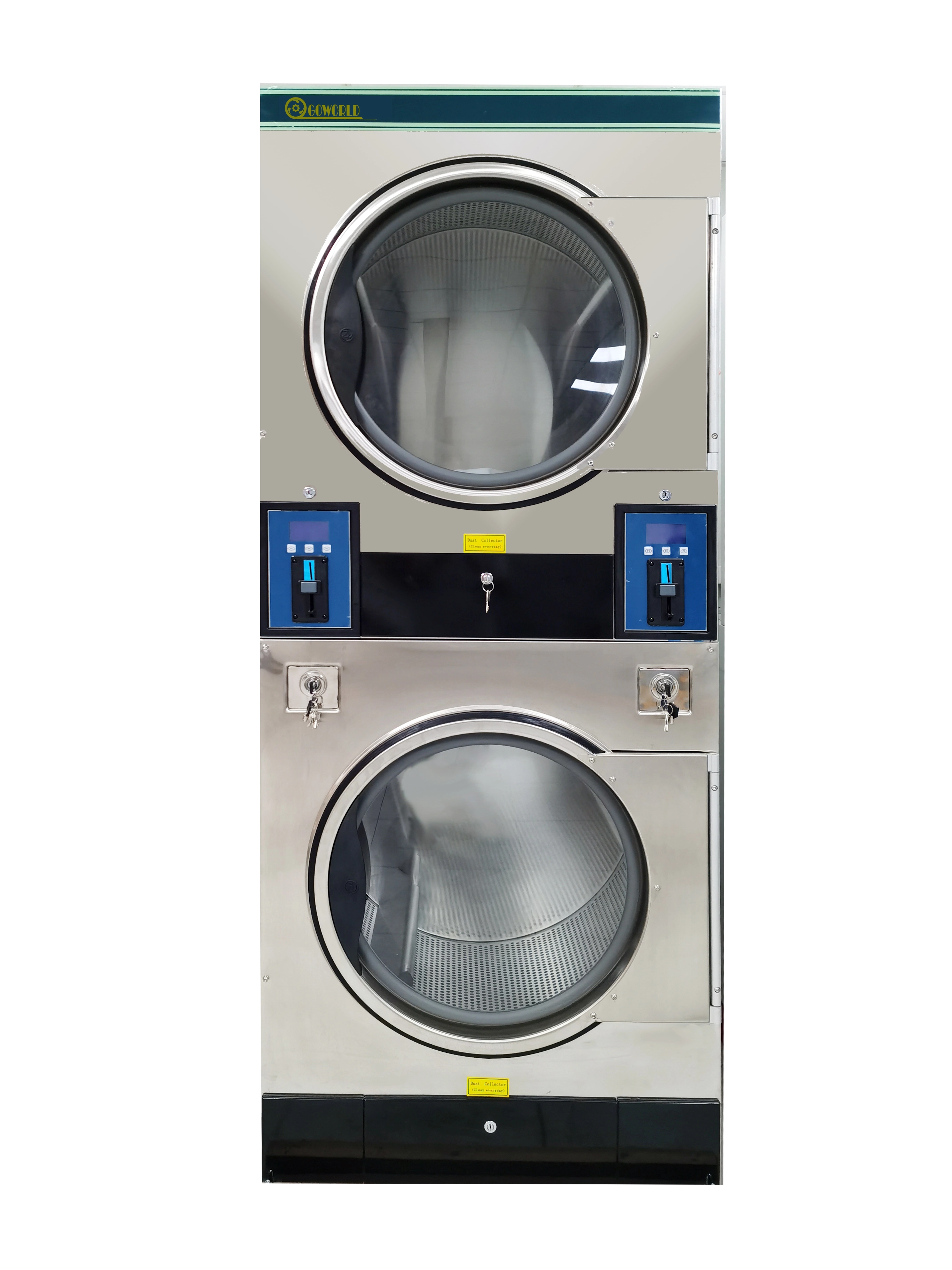 12kg-15kg self-service double dryer for hotel,laundry shop,school,restaurants,railway company,fire brigade 1