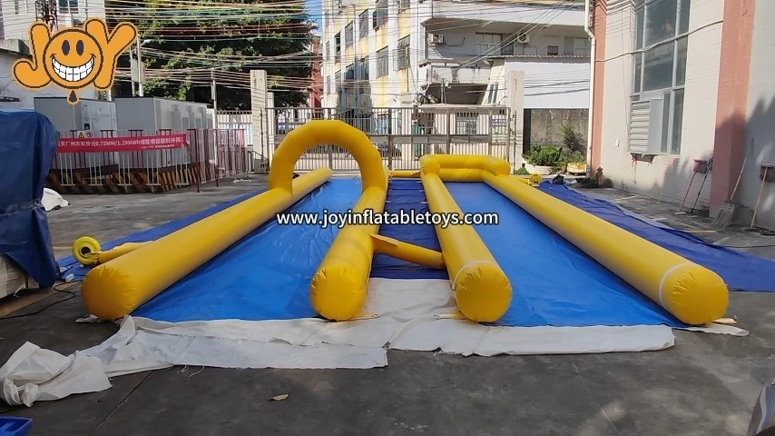 Glissement gonflable n toboggan pour les adultes et les enfants pour 100 pieds de longueur 1