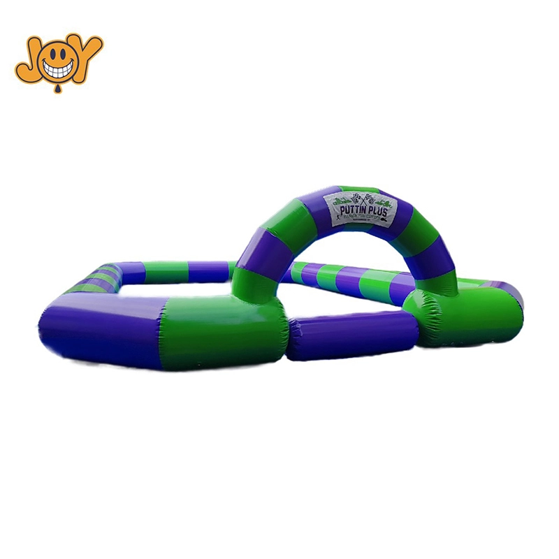 Fun Zone: Inflatable Bumper Car Arena for Kids and Adults 1