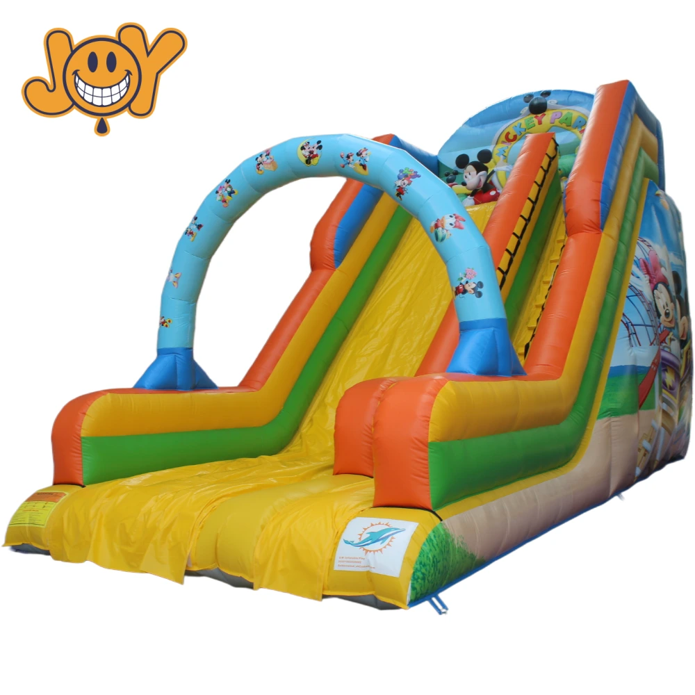 Mickey & Friends Inflatable Dry Slide for Parties 1