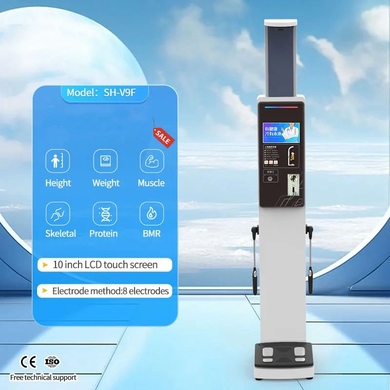 SH-V9F  Professional Height Weight Body Composition Analyzer Machine 1