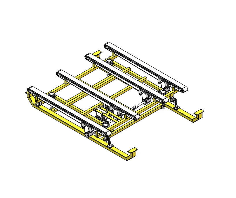 Translation Steering Gear utilizes a four-column cylinder belt plane mechanism 1