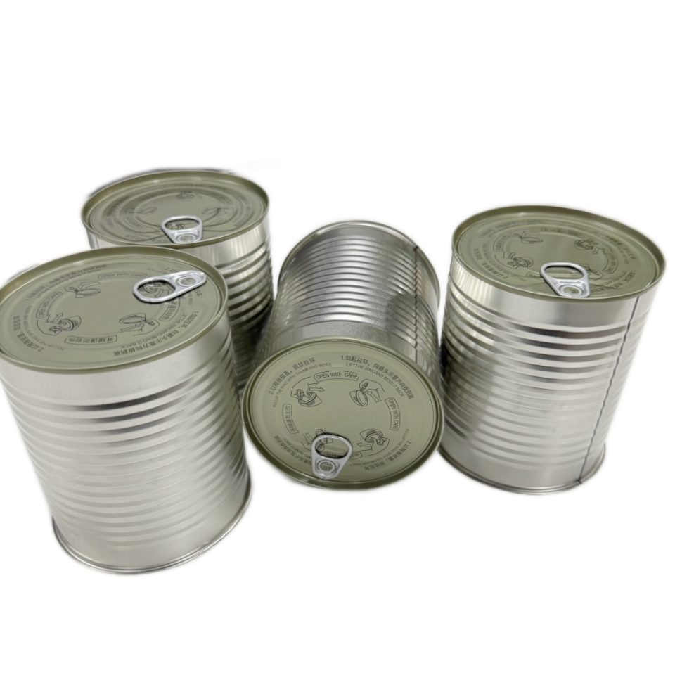 401# Food Grade Tinplate Easy Open End Sealed EOE for Dried Foods Easy to Open for Elderly & Kids No Tools Required. 1