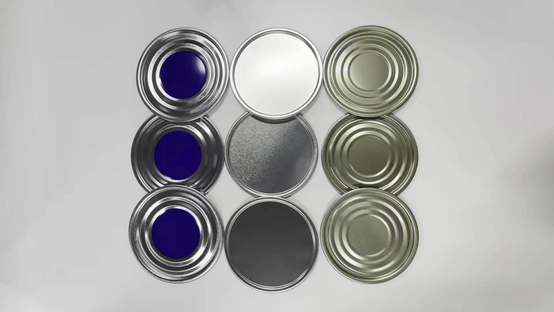 غطاء معدني ذو قاعدة مستديرة من HJGROUP 404D 401D 315D، مصنوع من الصفيح بسماكة 0.19-0.24 مم، مناسب للتوابل، من إنتاج فوجيان. 1