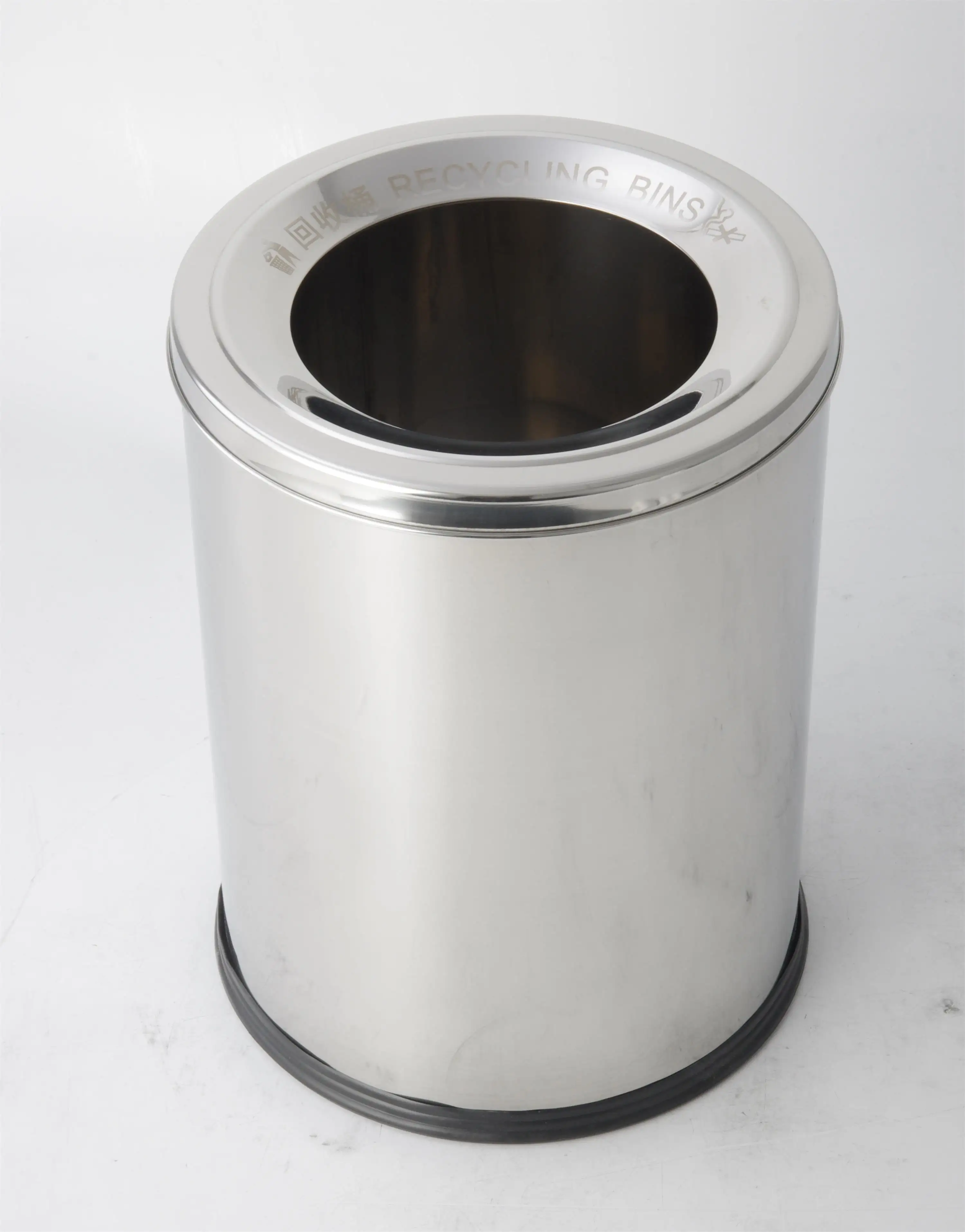 Evergreen stainless steel trash can on sale factory for cooking 1