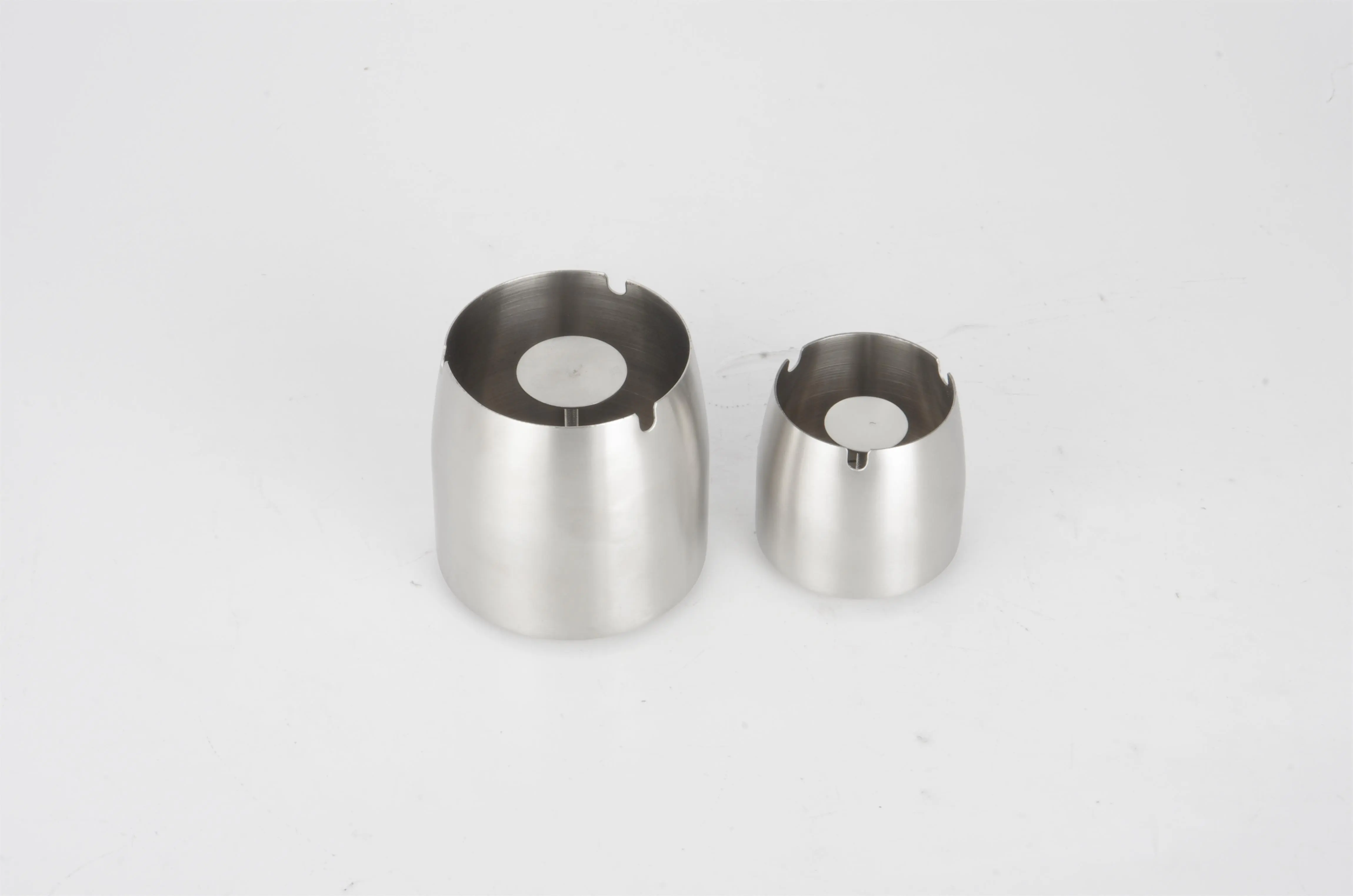 Stainless Steel Cone Ashtray (with cylinder) 201# RGS-A645 1