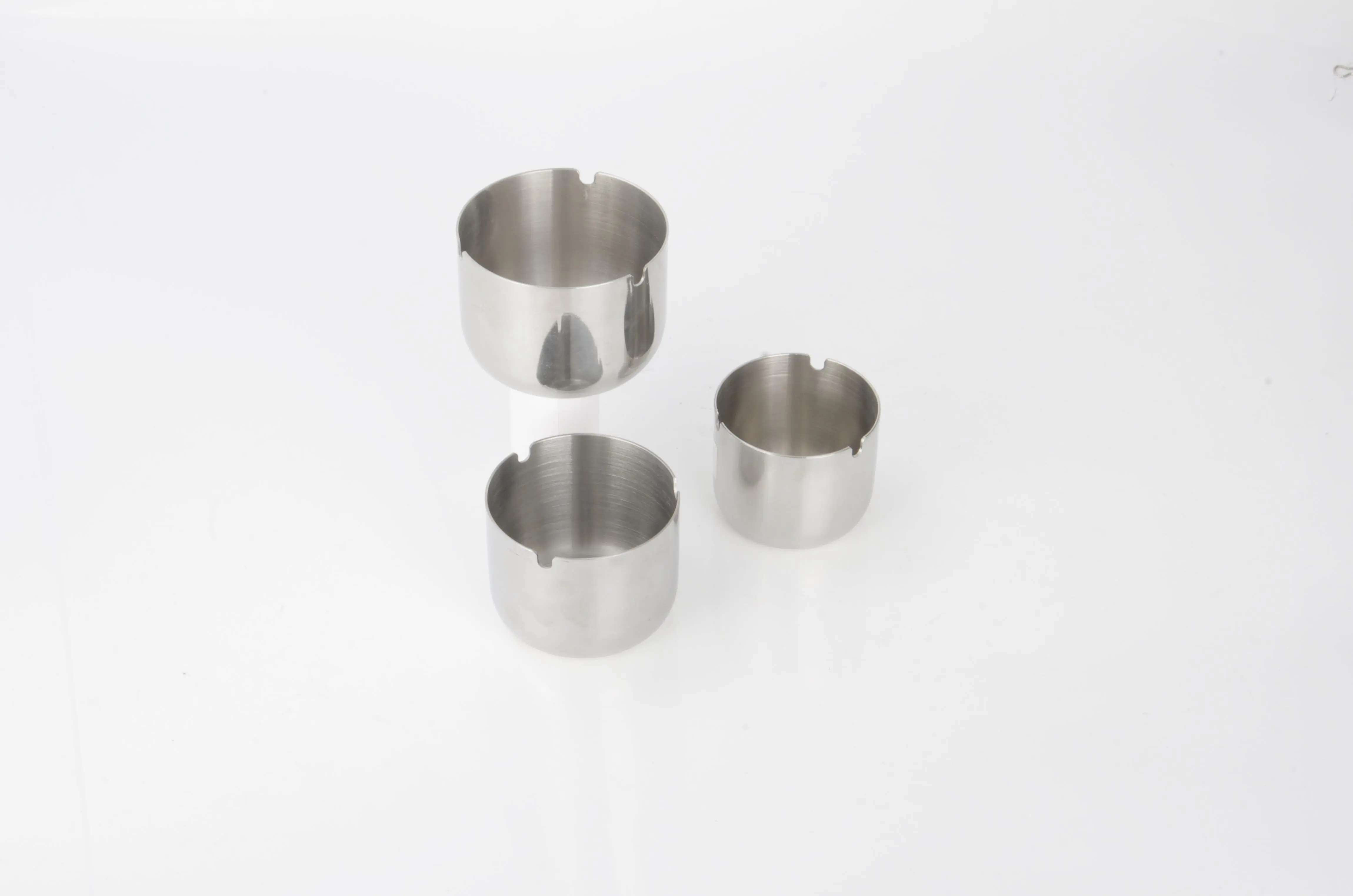 Stainless Steel Bright Ashtray Cup RGS-A2005 1