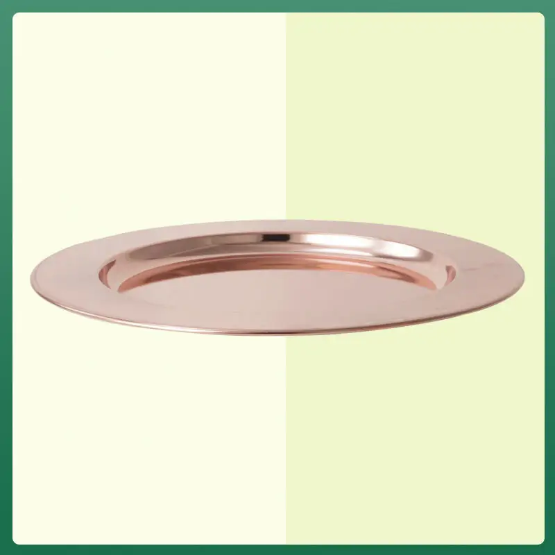 New stainless steel eating plates Supply for cooking 3