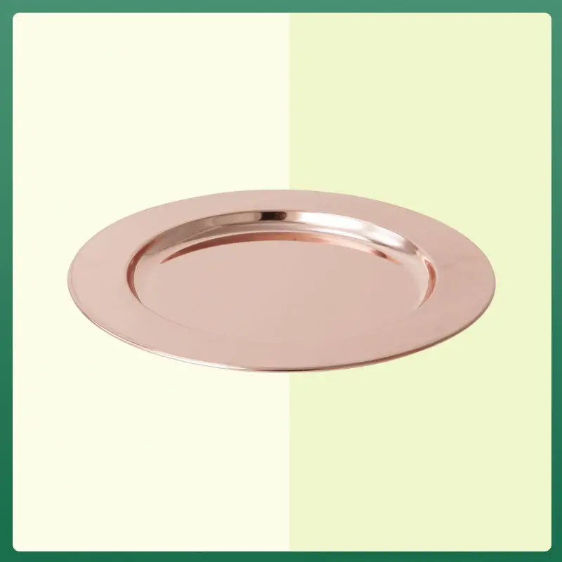 New stainless steel eating plates Supply for cooking 2