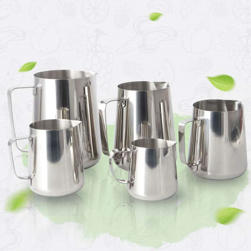 Multi-purpose Stainless Steel Lip Pull Flower Milk Pot RGS-KK082 1
