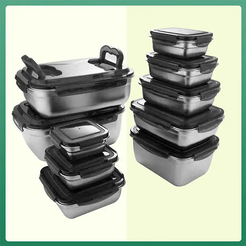 Evergreen stainless steel lunch box Suppliers for cooking 4