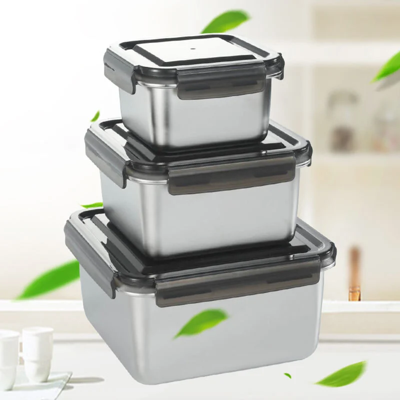 Lunch Box Stainless Steel  food storage tiffin box RGS-FW271, RGS-FW271-T, RGS-FW272 1