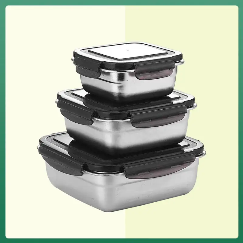 Evergreen best stainless steel food containers factory for cooking 2