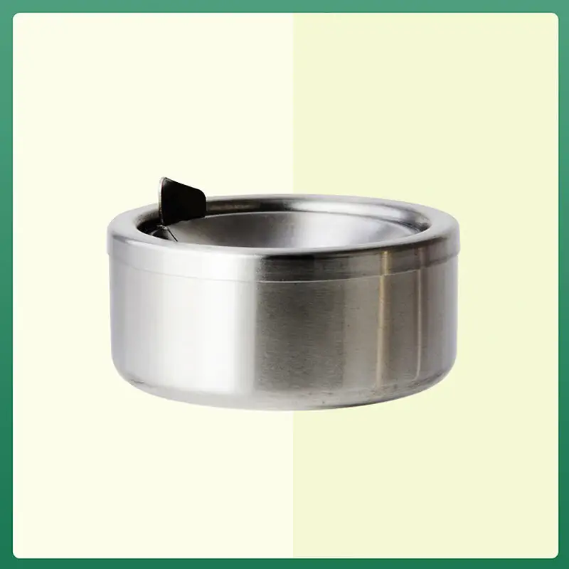 Evergreen stainless steel ashtray for business for cooking 4