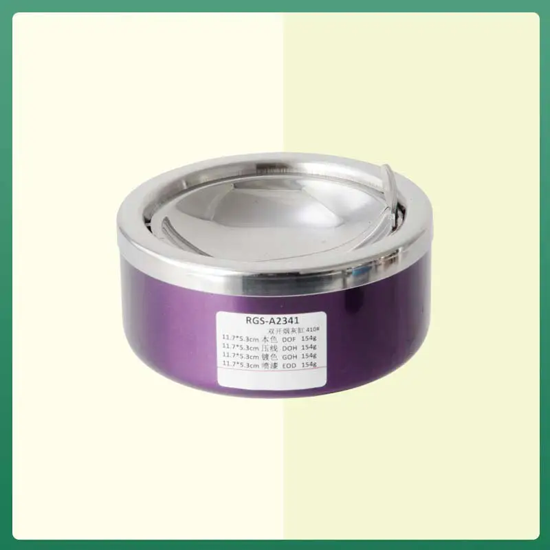 Evergreen Custom stainless steel cigarette ashtray Supply for kitchen 4