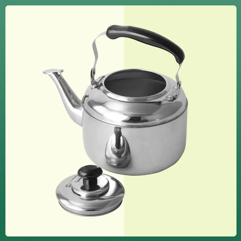 Evergreen brushed stainless kettle for business for kitchen 4