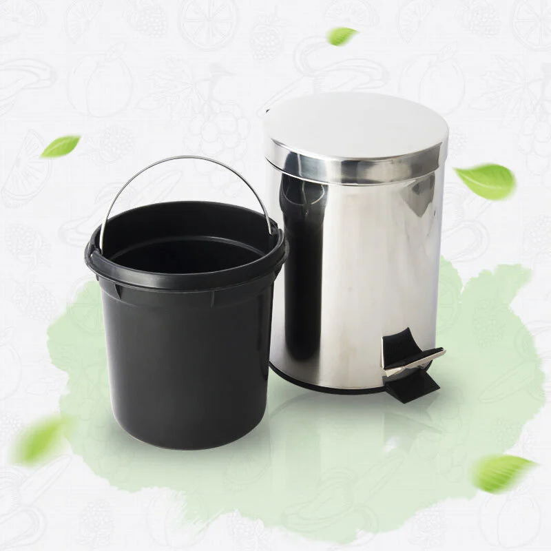 Waste Bin Indoor Foot Pedal Garbage Can trash can RGS-UL121 1