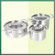 Evergreen stainless steel cooking sets sale company for kitchen 2