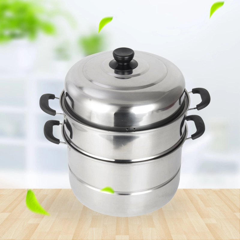 Stainless Steel Steamer  pot With Double-layer RGS-TZ822-E 1