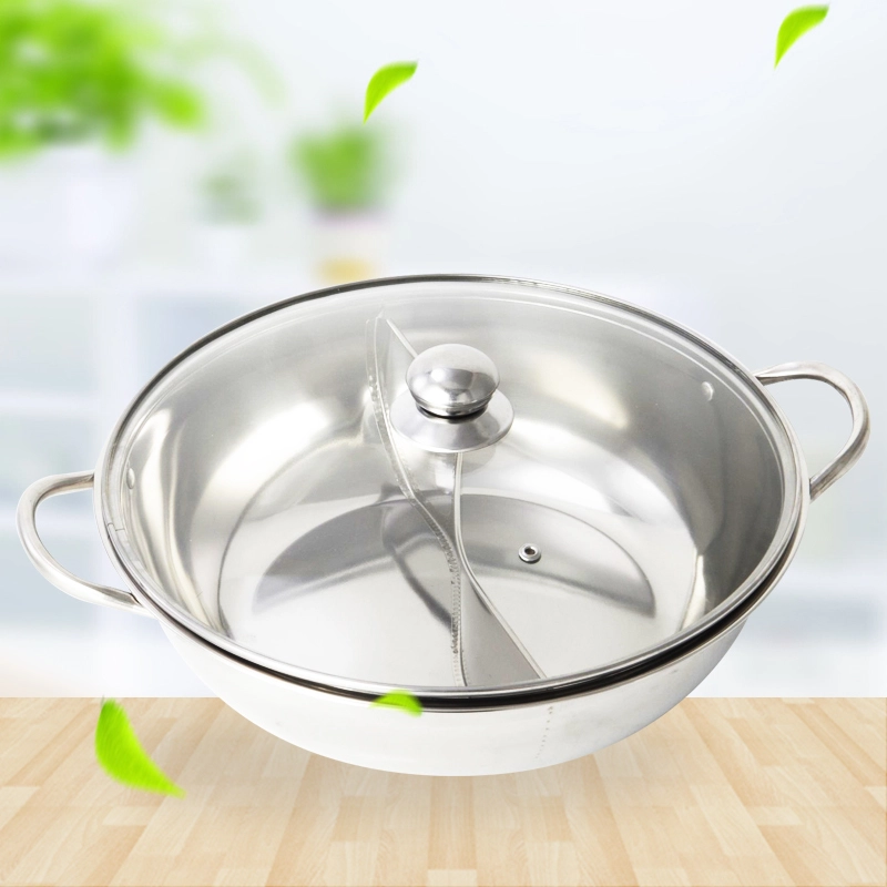 Stainless Steel Mandarin Duck Hot Pot cooking pots RGS-TH554 1