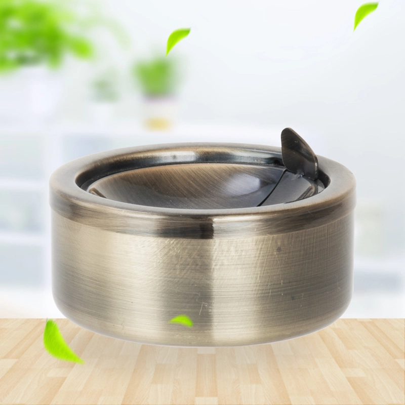 Stainless Steel Double-opened Plating Ashtray RGS-A0003 1
