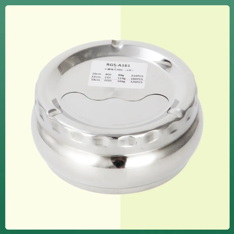 Top stainless steel cigar ashtray factory for cooking 3
