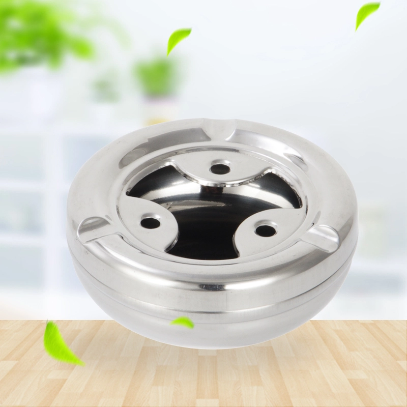 Stainless Steel Ashtray Without Cover 410# RGS-A165 1