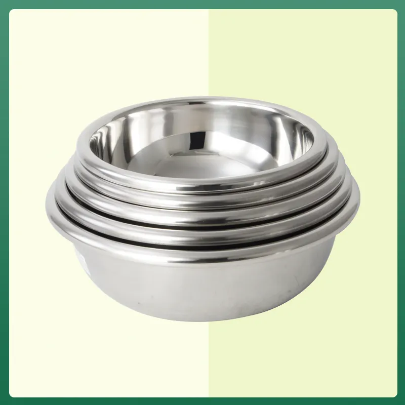 Evergreen stainless steel dish set for business for kitchen 4